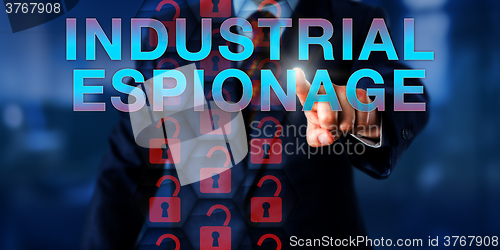 Image of Competitor Pushing INDUSTRIAL ESPIONAGE