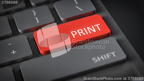 Image of computer keyboard print