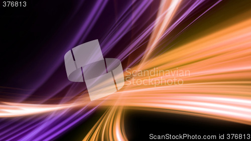 Image of  Abstract strokes of light