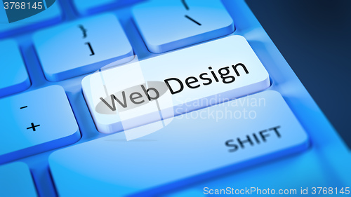 Image of computer keyboard web design
