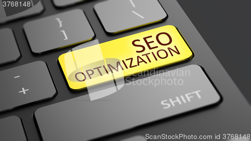 Image of computer keyboard seo optimization