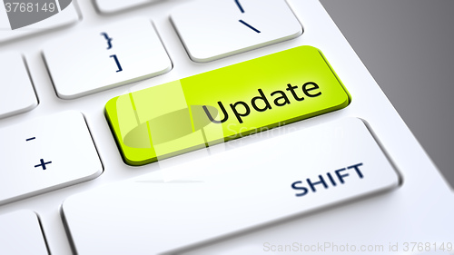 Image of computer keyboard update