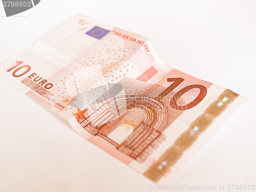 Image of  Euro note vintage