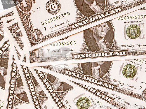 Image of  Dollar notes 1 Dollar vintage
