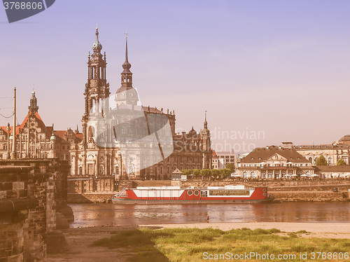 Image of Dresden Hofkirche vintage