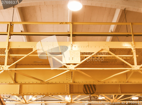 Image of  Overhead crane vintage