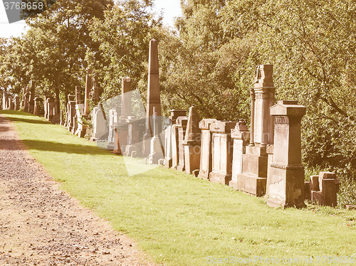 Image of Glasgow necropolis vintage