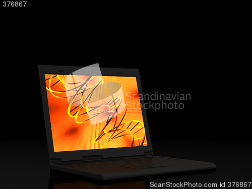 Image of Laptop with clipping path