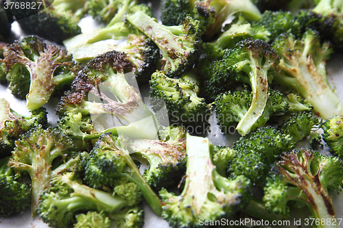 Image of Roasted broccoli florets