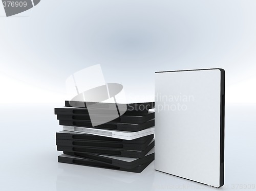 Image of DVD cases , software presentation