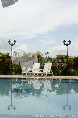 Image of swimmimg pool native hotel atacames ecuador