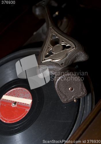 Image of antique record player ecuador