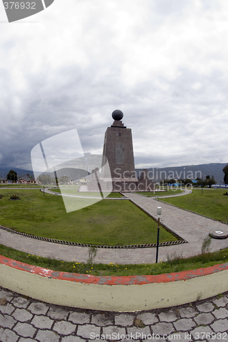 Image of mitad del mundo equator ecuador