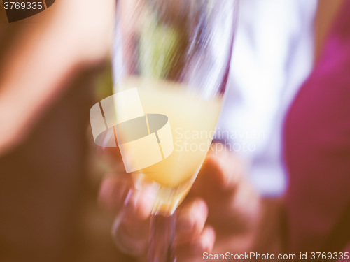 Image of Retro looking Cocktail blur