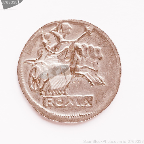 Image of  Old Roman coin vintage