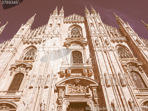 Image of Milan Cathedral vintage