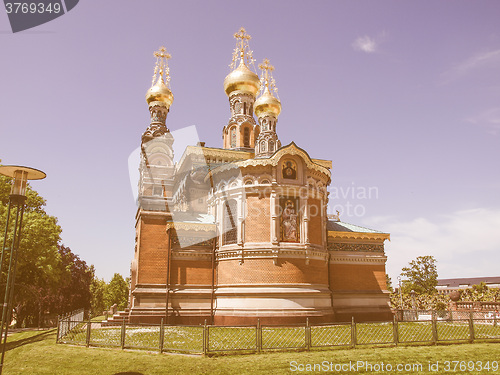 Image of Russian Chapel in Darmstadt vintage