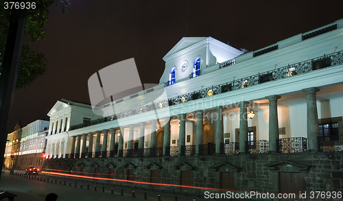 Image of presidential palace quito ecuador