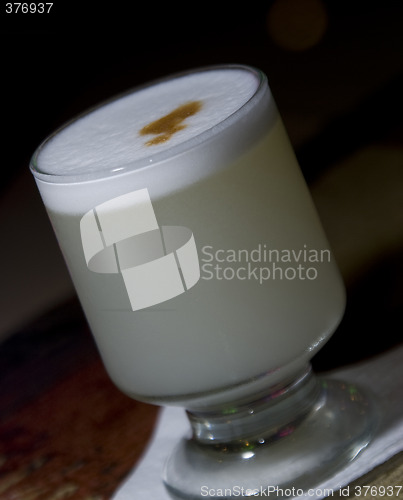 Image of pisco sour cocktail