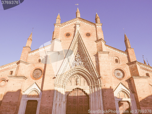 Image of Chieri Cathedral, Italy vintage