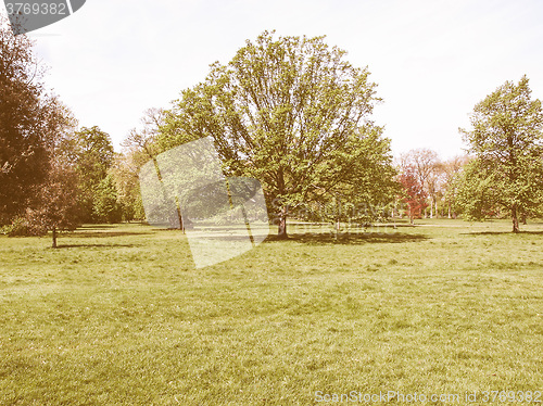 Image of Hyde Park, London vintage