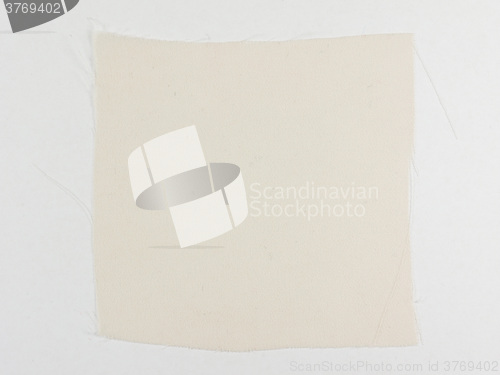 Image of White fabric sample
