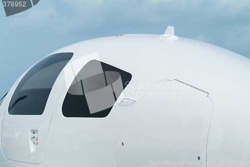 Image of Detail of small aircraft