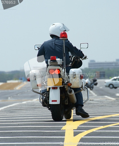 Image of Police motorcycle