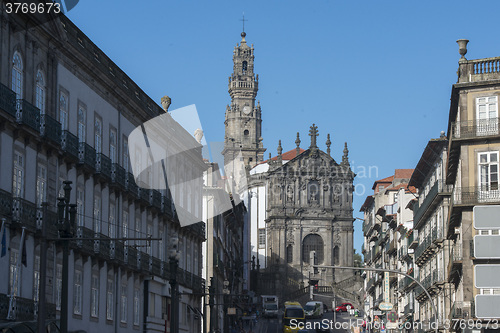 Image of EUROPE PORTUGAL PORTO RIBEIRA CHURCH IGREJA DOS CLERIGOS