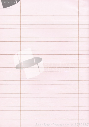 Image of  Blank paper vintage