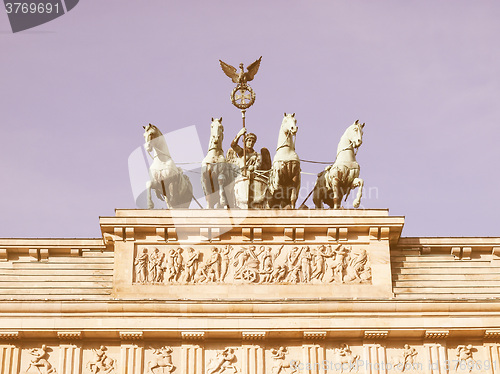 Image of Brandenburger Tor, Berlin vintage