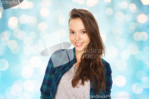 Image of happy smiling pretty teenage girl