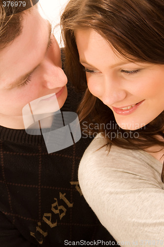 Image of young couple in love