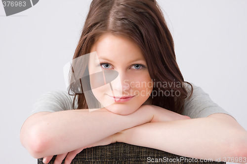 Image of young beautiful woman