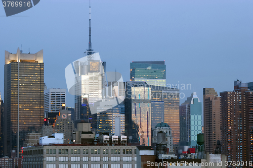 Image of Midtown Manhattan buildings