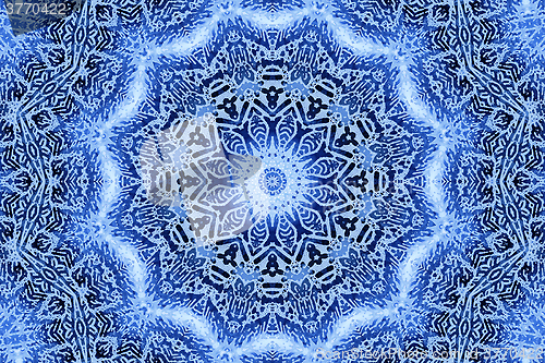 Image of Blue abstract pattern