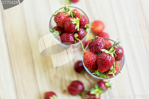 Image of Fresh ripe strawberry