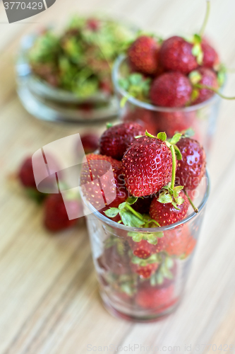 Image of Fresh ripe strawberry