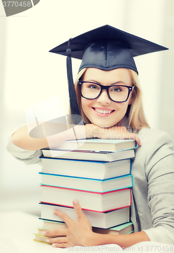 Image of student in graduation cap