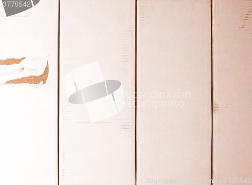 Image of  Corrugated cardboard vintage