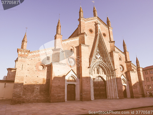 Image of Chieri Cathedral, Italy vintage