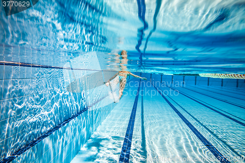 Image of Swimming pool background