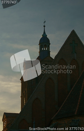 Image of sankt marien church Dommitzsch (saxony, germany)