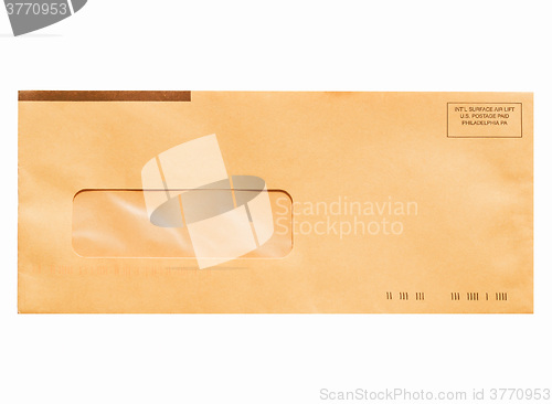Image of  Letter envelope vintage