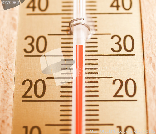 Image of  Thermometer picture vintage