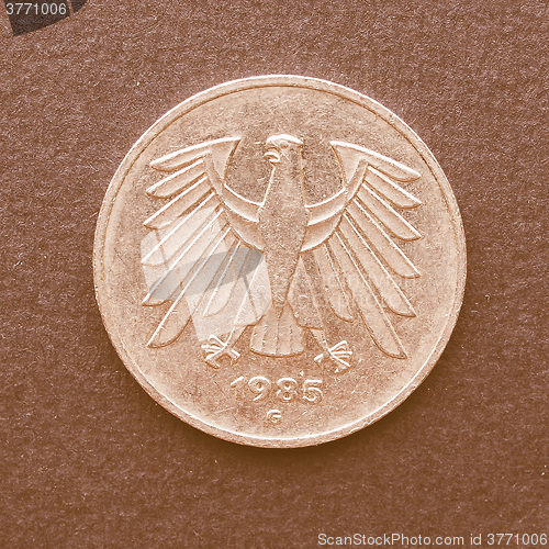 Image of  Euro coin vintage