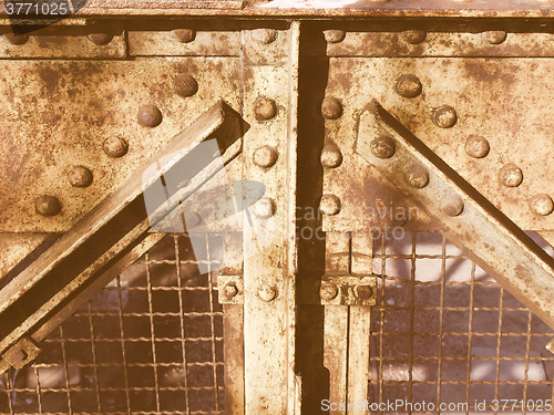 Image of  Steel picture vintage