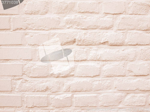 Image of Retro looking Brick wall