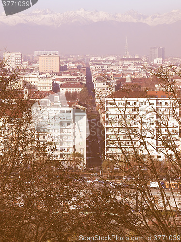 Image of Turin view vintage