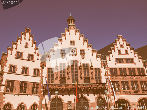 Image of Frankfurt city hall vintage